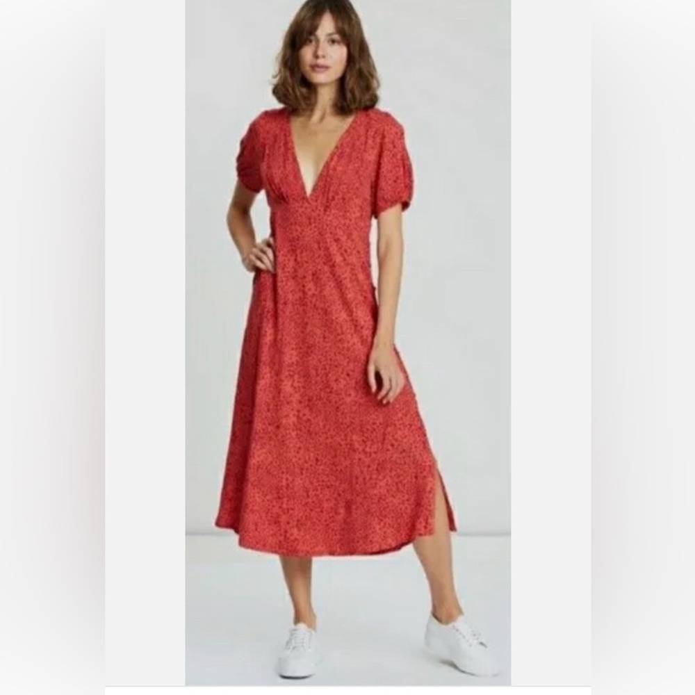 Free People Boho Midi Dress -10 “Looking For Love”